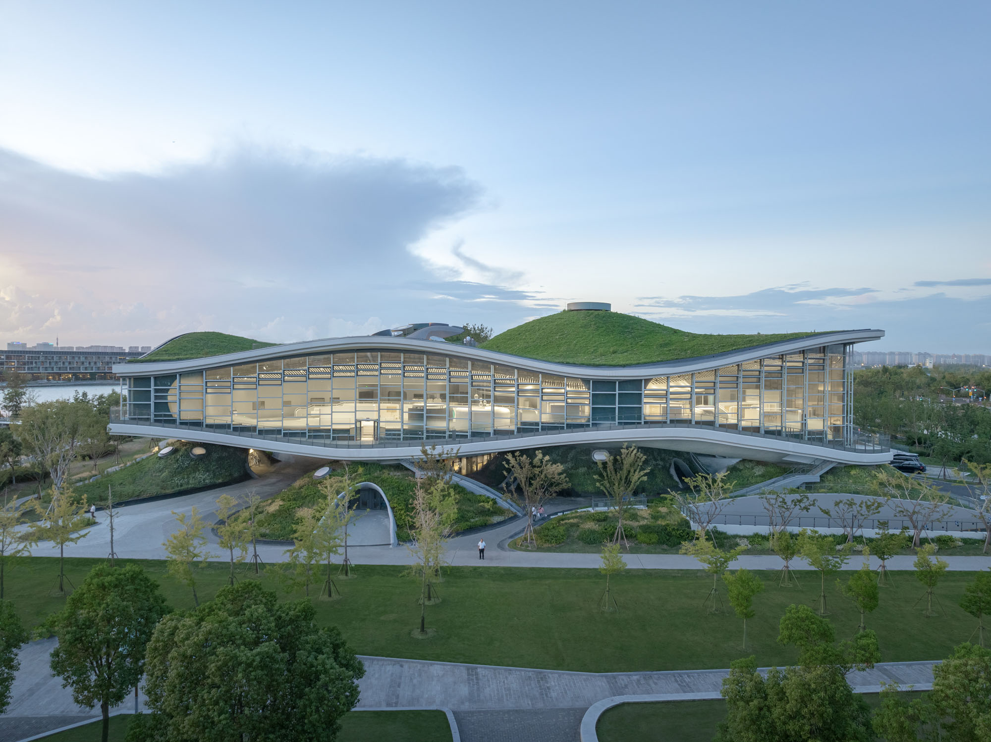 〈Wave Cube〉Scenic Architecture Office（SAO）