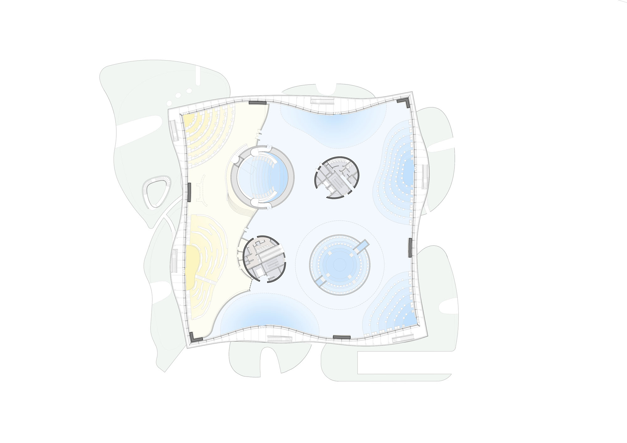 〈Wave Cube〉Scenic Architecture Office（SAO）