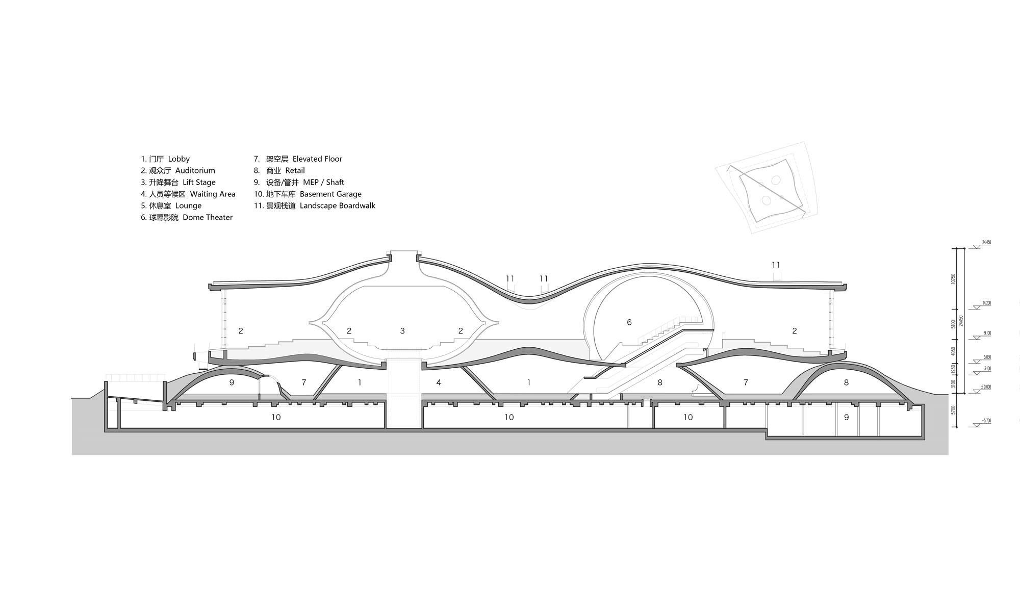 〈Wave Cube〉Scenic Architecture Office（SAO）