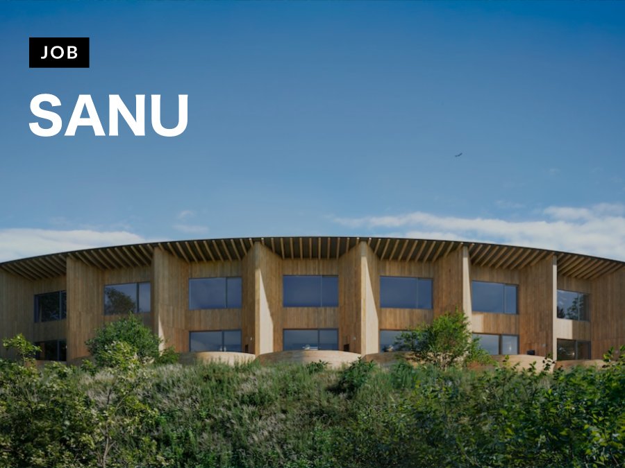 「自然と共に生きる。」を建築で実現するSANUの構造エンジニアリングマネージャーを募集