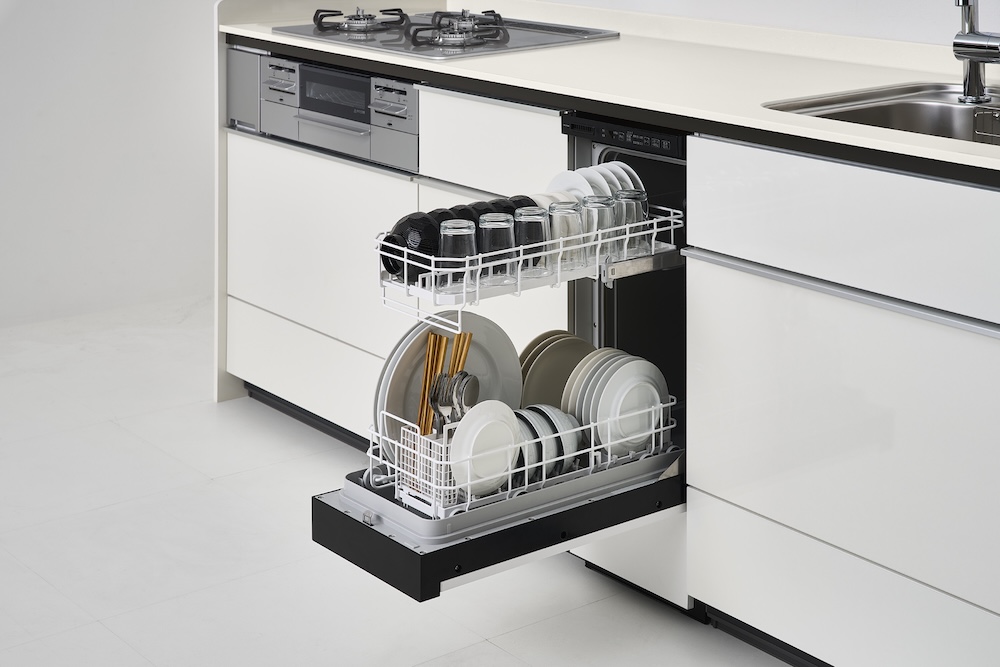 幅30cmフロントオープン食洗機