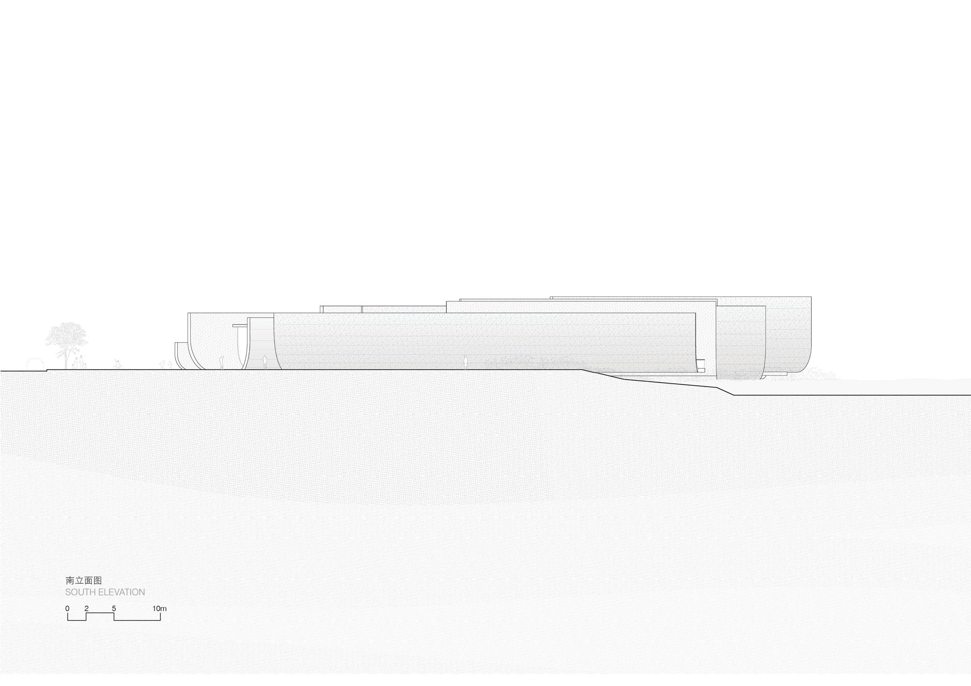 〈陳湖湿地アートセンター（Chenhu Wetland Art Center）〉TAO（Trace Architecture Office）