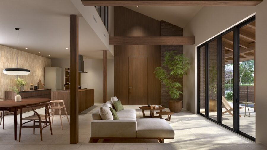 LIXILが新コーディネート「COMFORT GRAIN」を発表　「GS」シリーズの「フルフラットドア」や「エコカラットプラス」新柄が登場