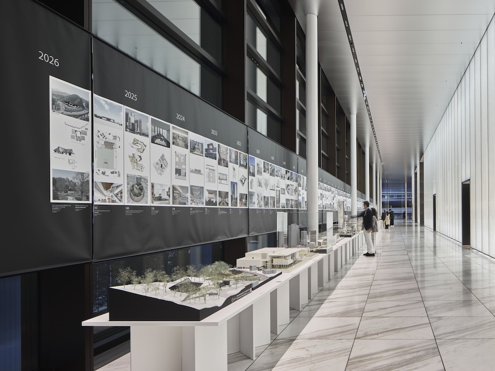 槇総合計画事務所60年展「Vernacular Humanism／⼈と社会と建築と」会場写真