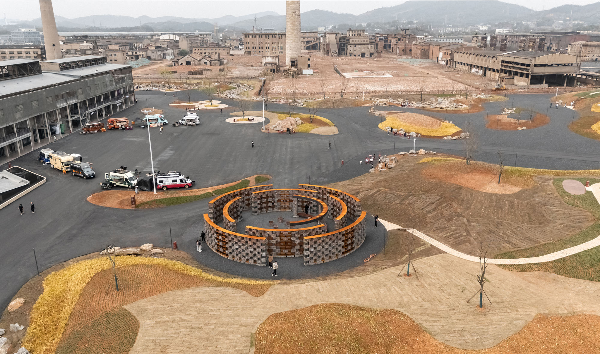 〈「廃墟のこだま」サウンドミュージアム(“Echo of the ruins” Sound Museum)〉1Yアーキテクツ(1Y Architects)