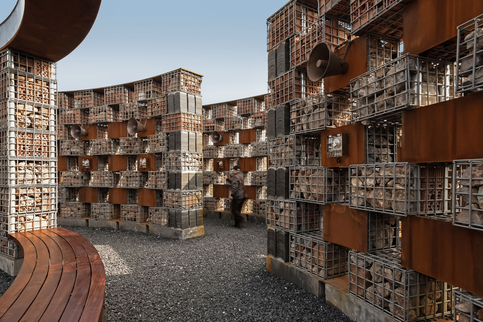 〈「廃墟のこだま」サウンドミュージアム(“Echo of the ruins” Sound Museum)〉1Yアーキテクツ(1Y Architects)