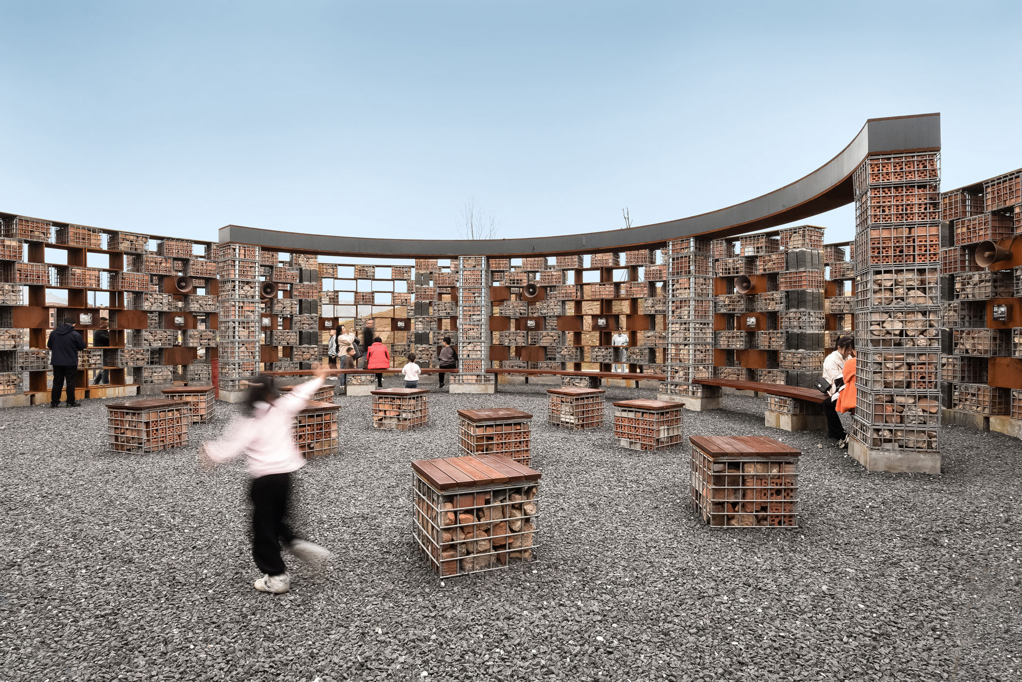 〈「廃墟のこだま」サウンドミュージアム(“Echo of the ruins” Sound Museum)〉1Yアーキテクツ(1Y Architects)