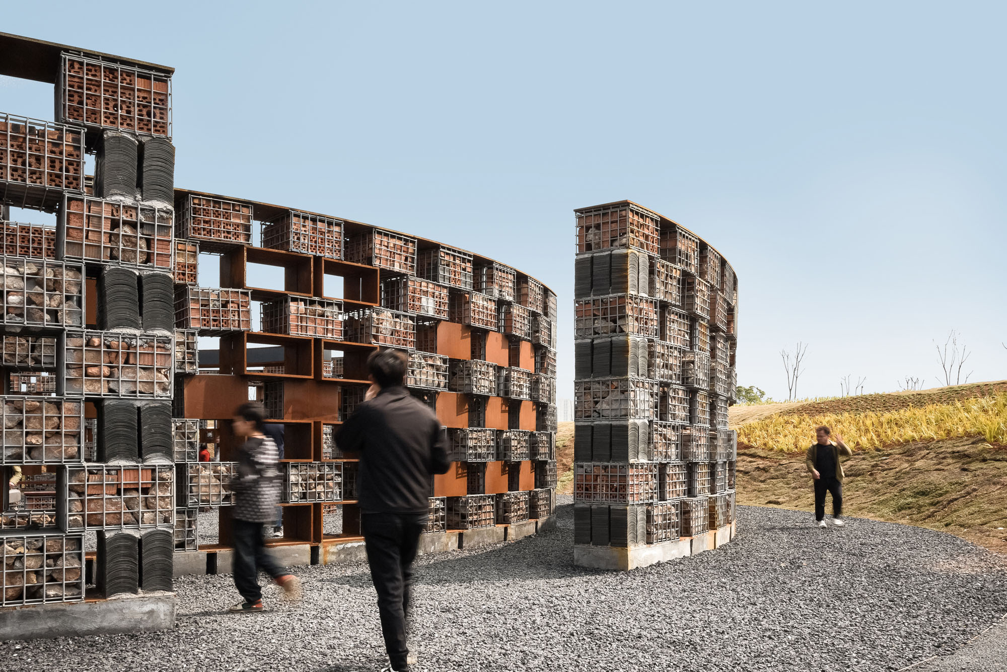 〈「廃墟のこだま」サウンドミュージアム(“Echo of the ruins” Sound Museum)〉1Yアーキテクツ(1Y Architects)