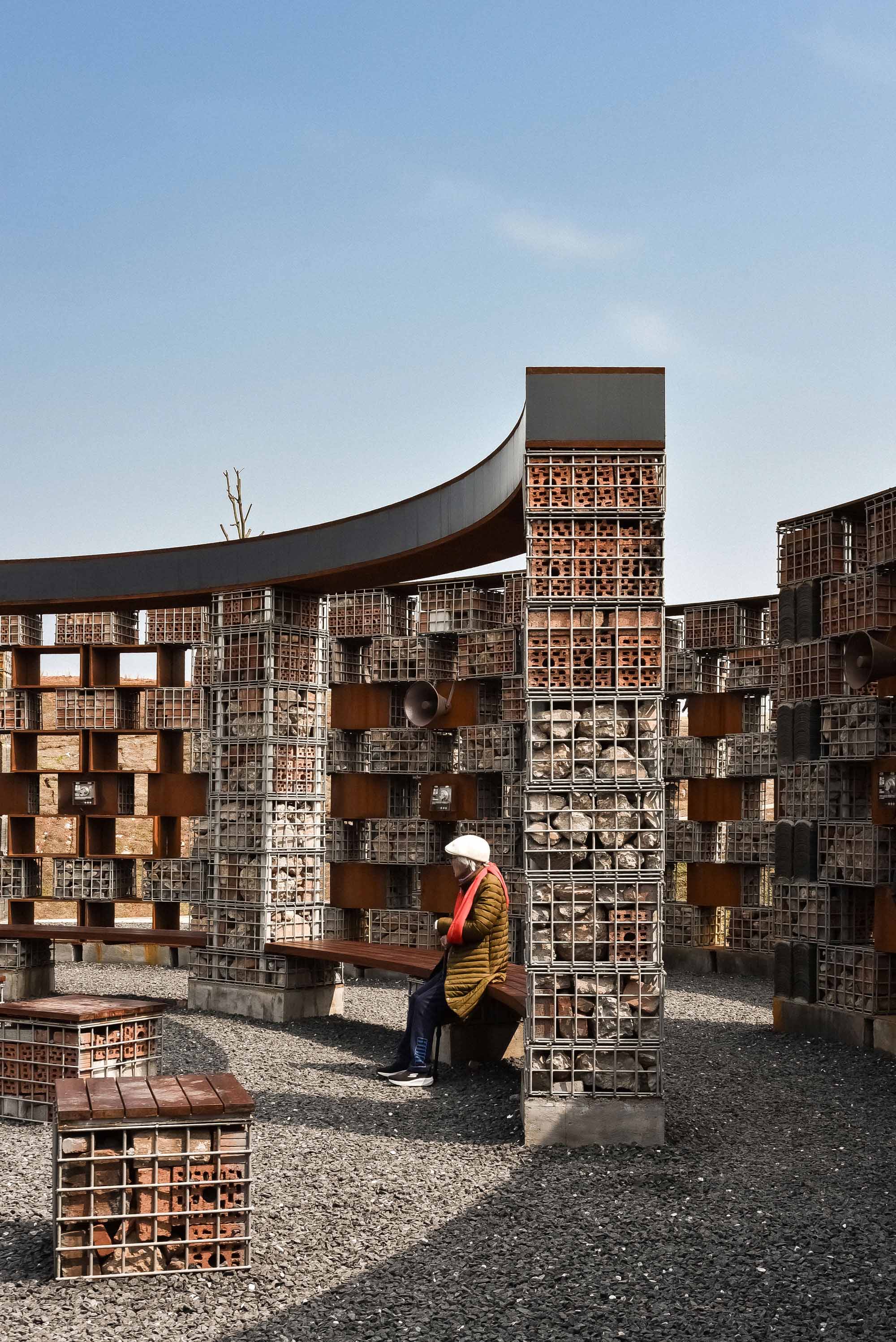 〈「廃墟のこだま」サウンドミュージアム(“Echo of the ruins” Sound Museum)〉1Yアーキテクツ(1Y Architects)