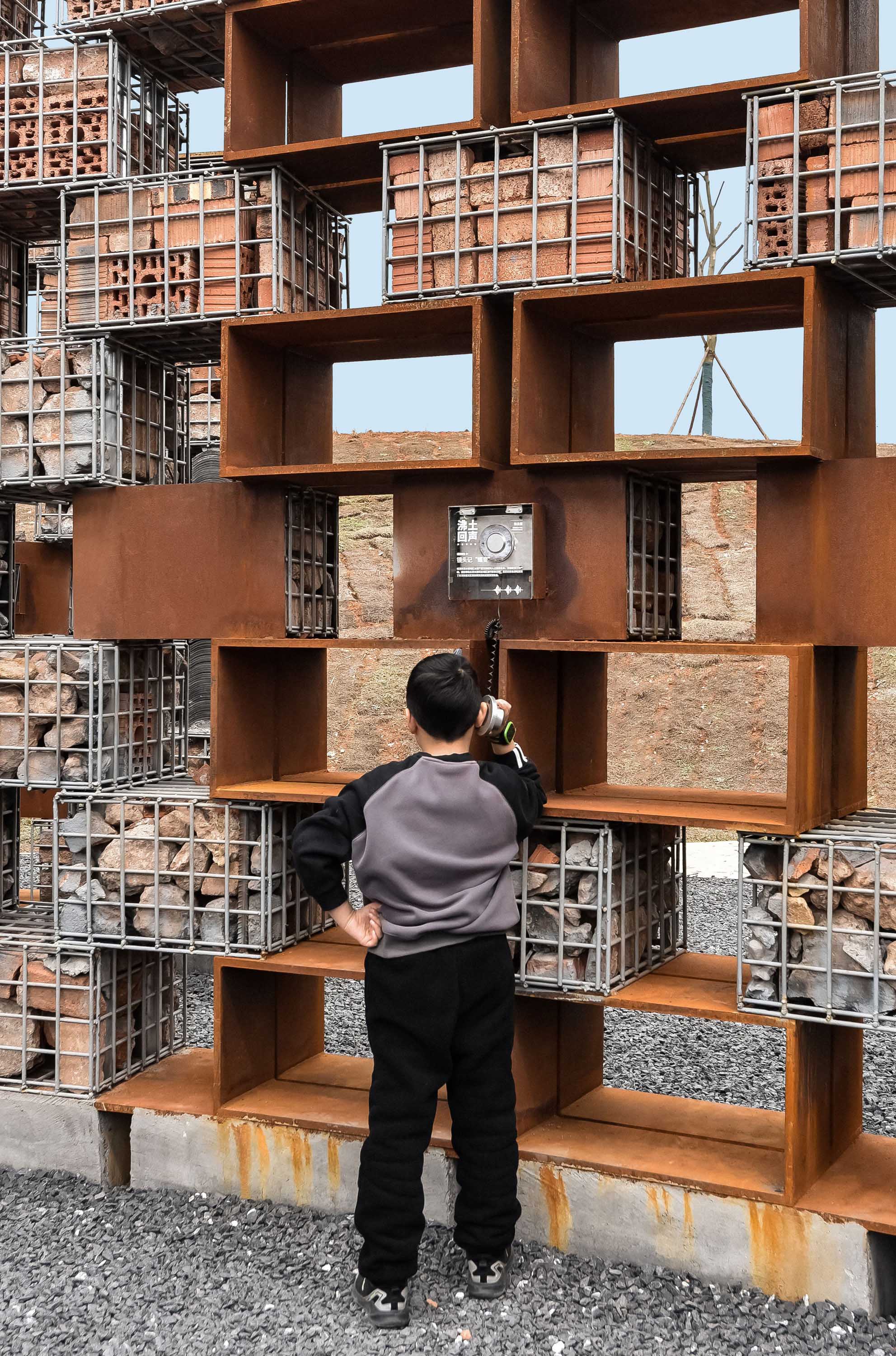 〈「廃墟のこだま」サウンドミュージアム(“Echo of the ruins” Sound Museum)〉1Yアーキテクツ(1Y Architects)