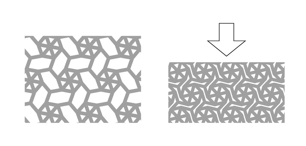 ランニングシューズ〈HX LENS〉構造イメージ