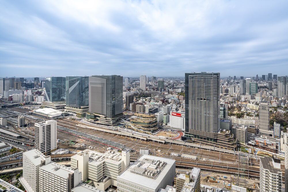 TAKANAWA GATEWAY CITY 全景