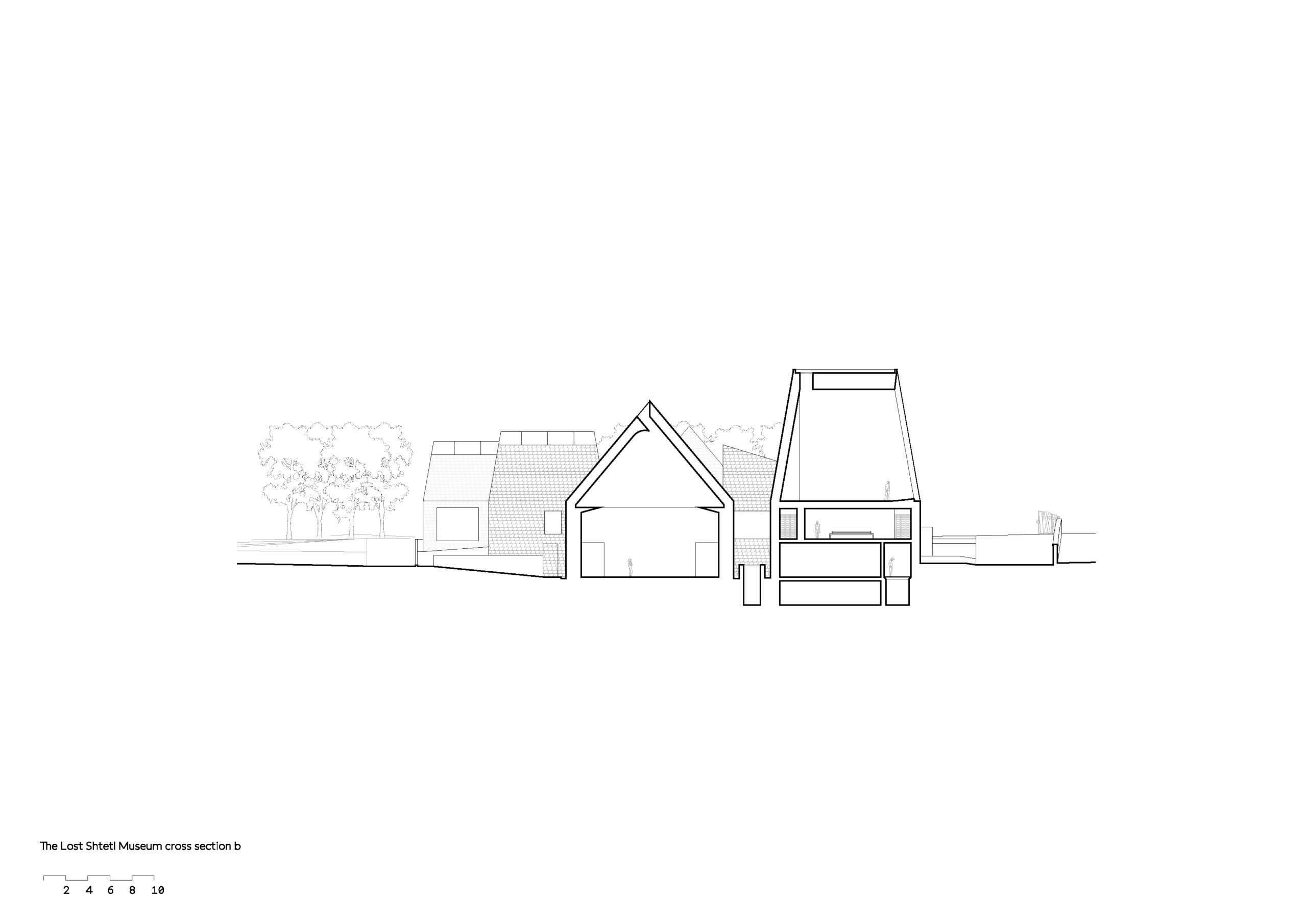 〈ロスト・シュテットル・ユダヤ博物館(The Lost Shtetl Jewish Museum)〉ラフデルマ&マフラマキ・アーキテクツ(Lahdelma & Mahlamäki architects)