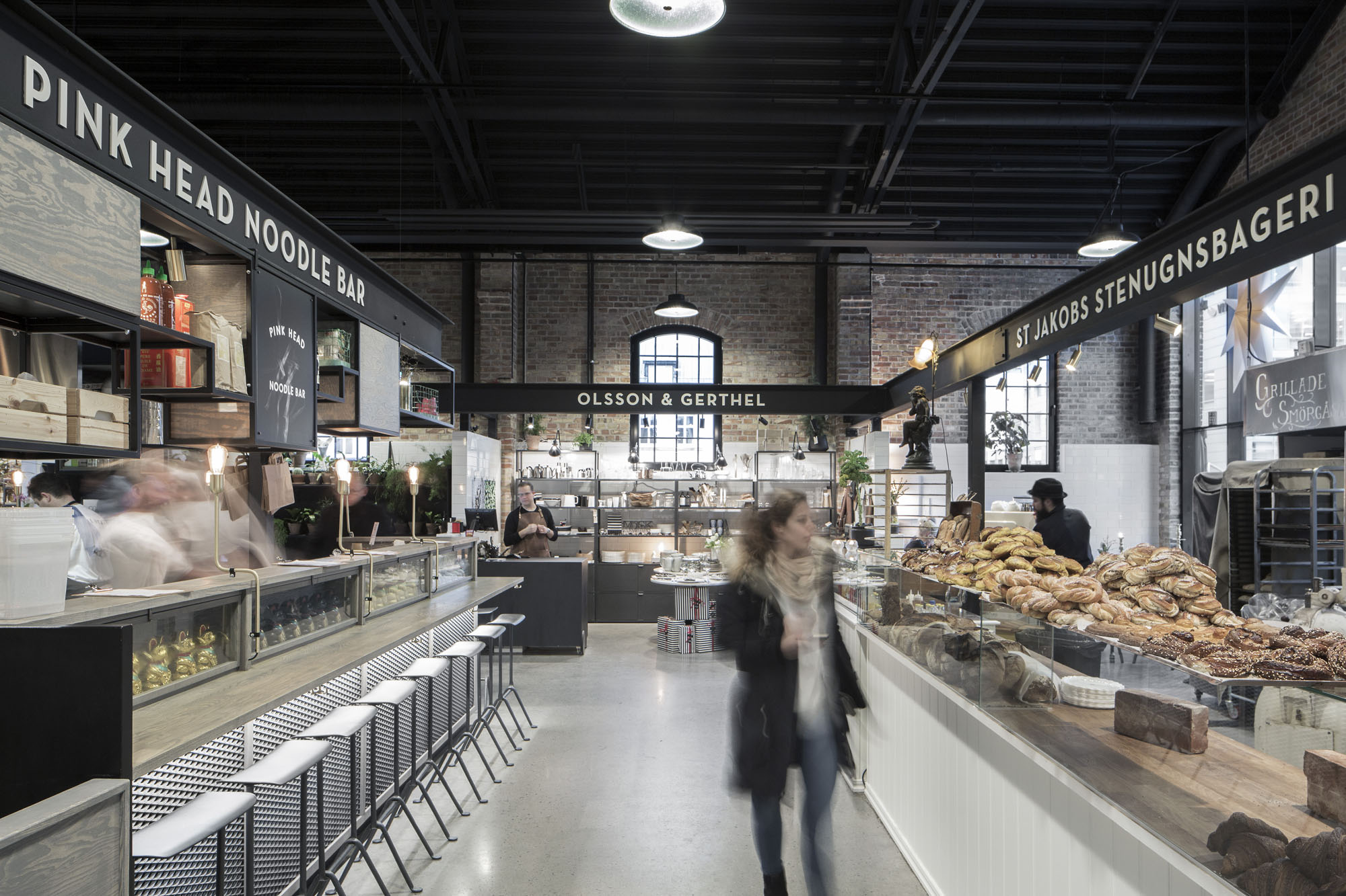 〈マルメ・マーケットホール(Malmö Market Hall)〉Wingårdhs