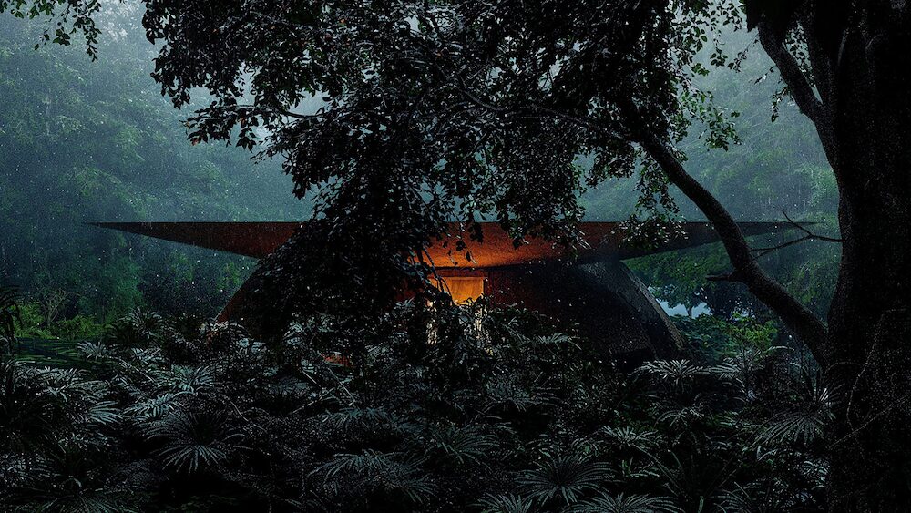 〈Sound of Rain〉外観イメージ（Steven Chu / オーストラリア）