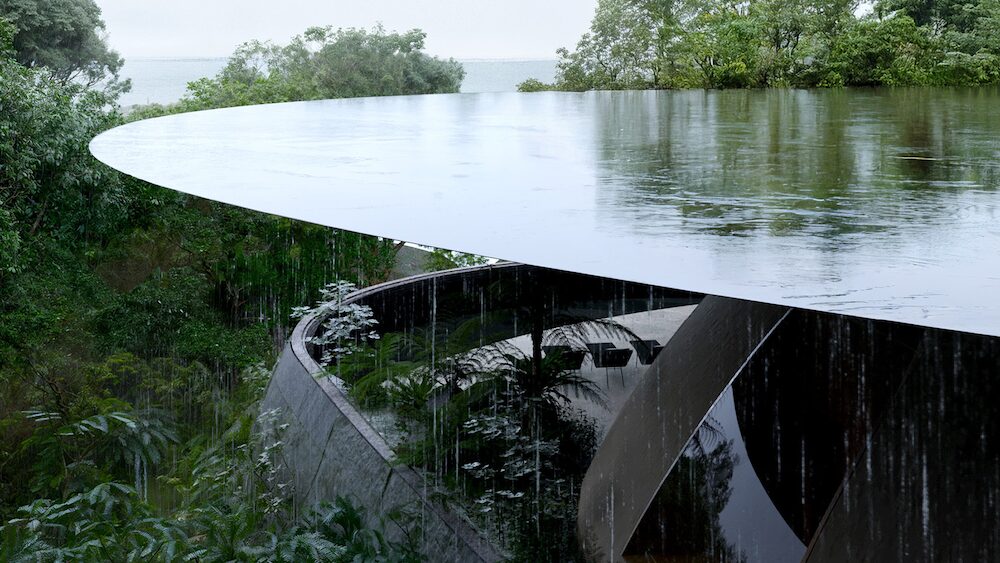 〈Sound of Rain〉外観イメージ（Steven Chu / オーストラリア）