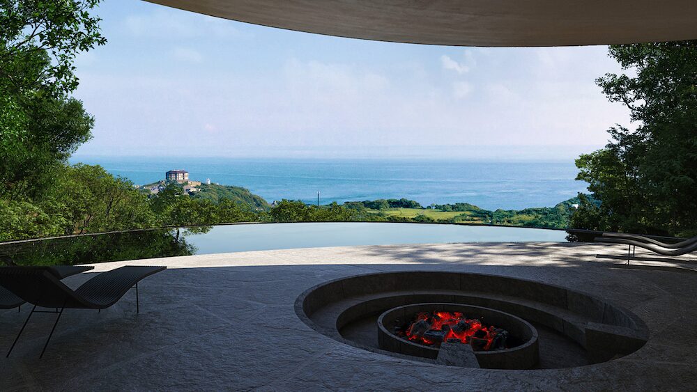 〈Sound of Rain〉スパエリアイメージ（Steven Chu / オーストラリア）