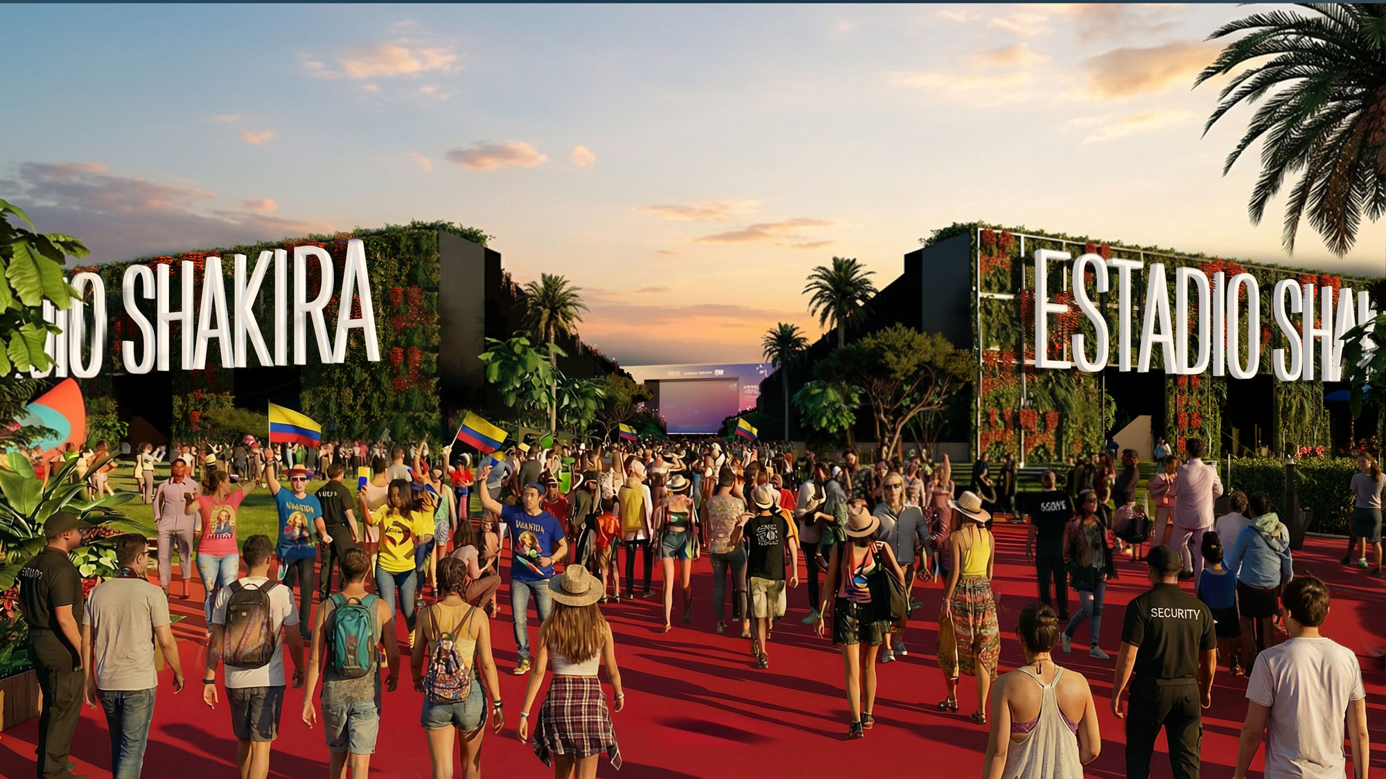 〈シャキーラ・スタジアム(Shakira Stadium)〉ビャルケ・インゲルス・グループ(Bjarke Ingels Group、BIG)