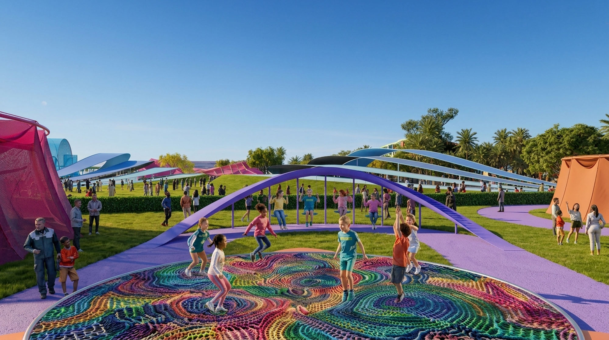 〈シャキーラ・スタジアム(Shakira Stadium)〉ビャルケ・インゲルス・グループ(Bjarke Ingels Group、BIG)