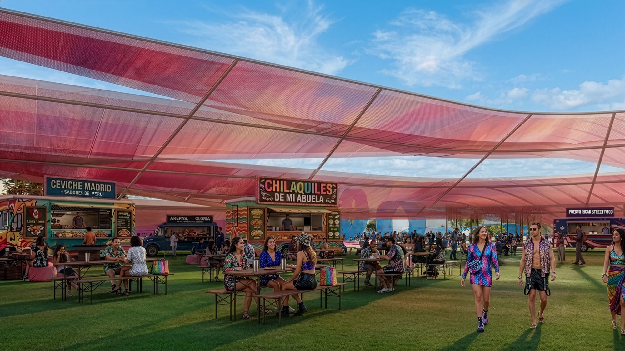 〈シャキーラ・スタジアム(Shakira Stadium)〉ビャルケ・インゲルス・グループ(Bjarke Ingels Group、BIG)