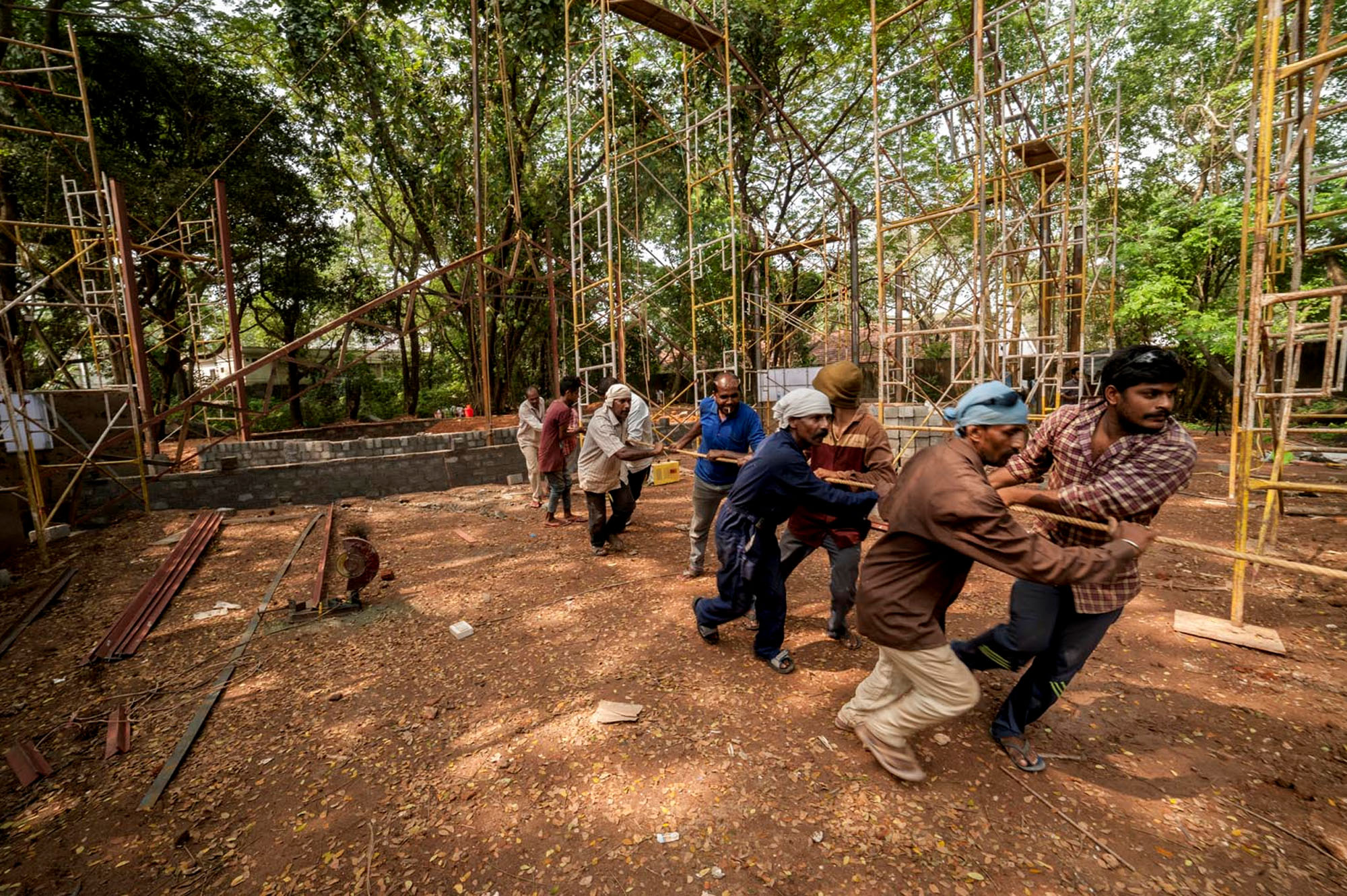 〈コチ・ビエンナーレ・パビリオン(Kochi Biennale Pavillion)〉Stapati