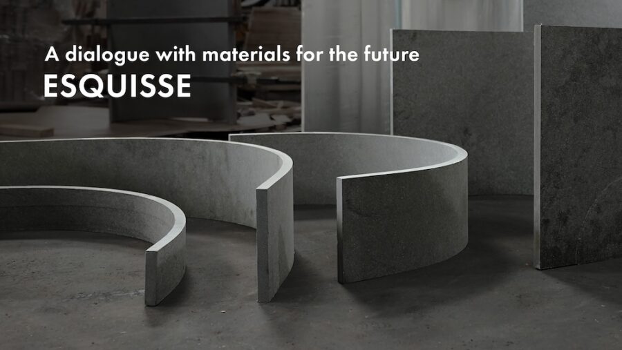 パッケージの枠を超え、素材の「可能性」をエスキースする　環境配慮素材を家具・什器へ。ソニーのデザイン部門が描く未来の素材体験「ESQUISSE」