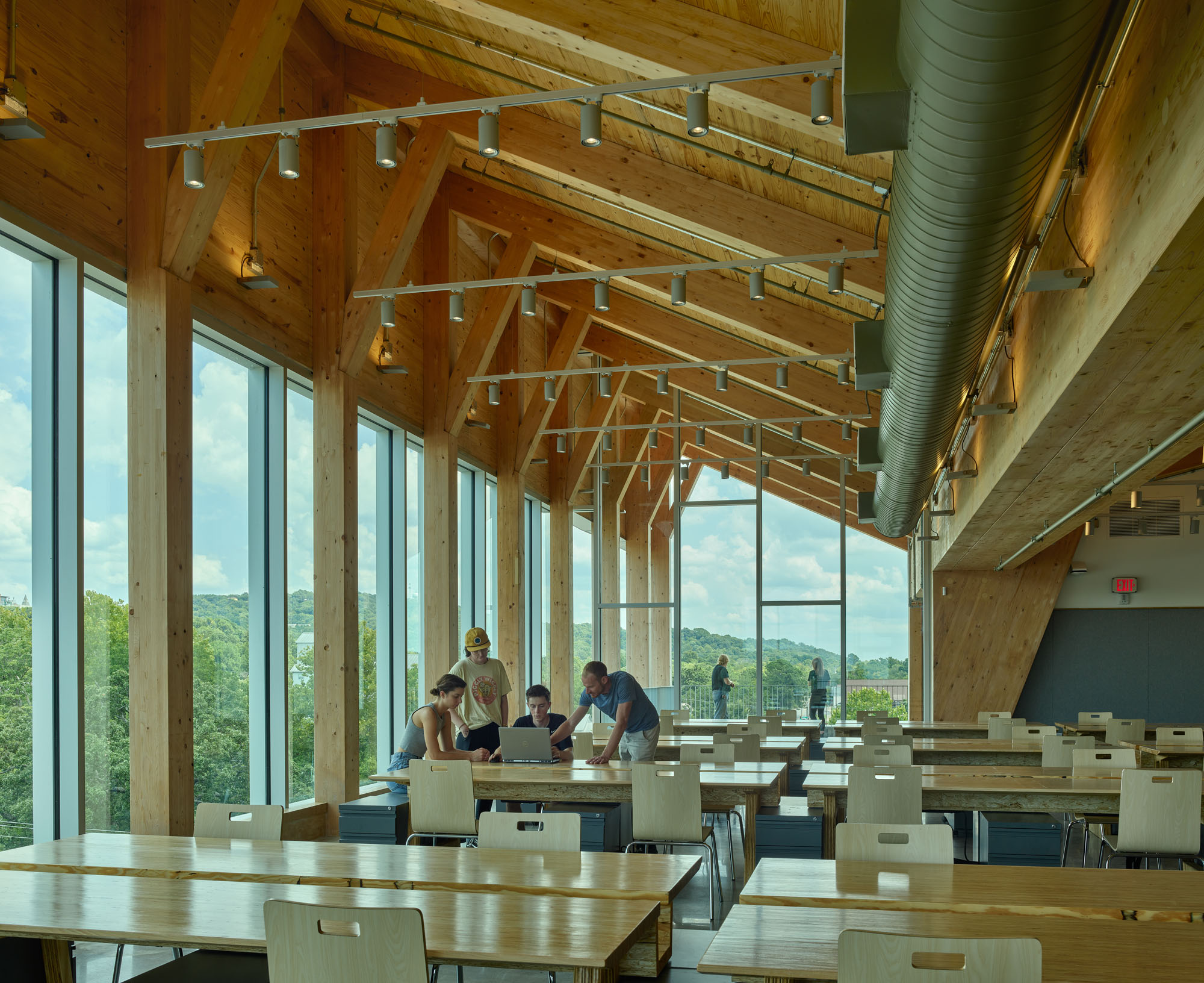 〈アンソニー・ティンバーランズ・センター(Anthony Timberlands Center)〉グラフトン・アーキテクツ(Grafton Architects)