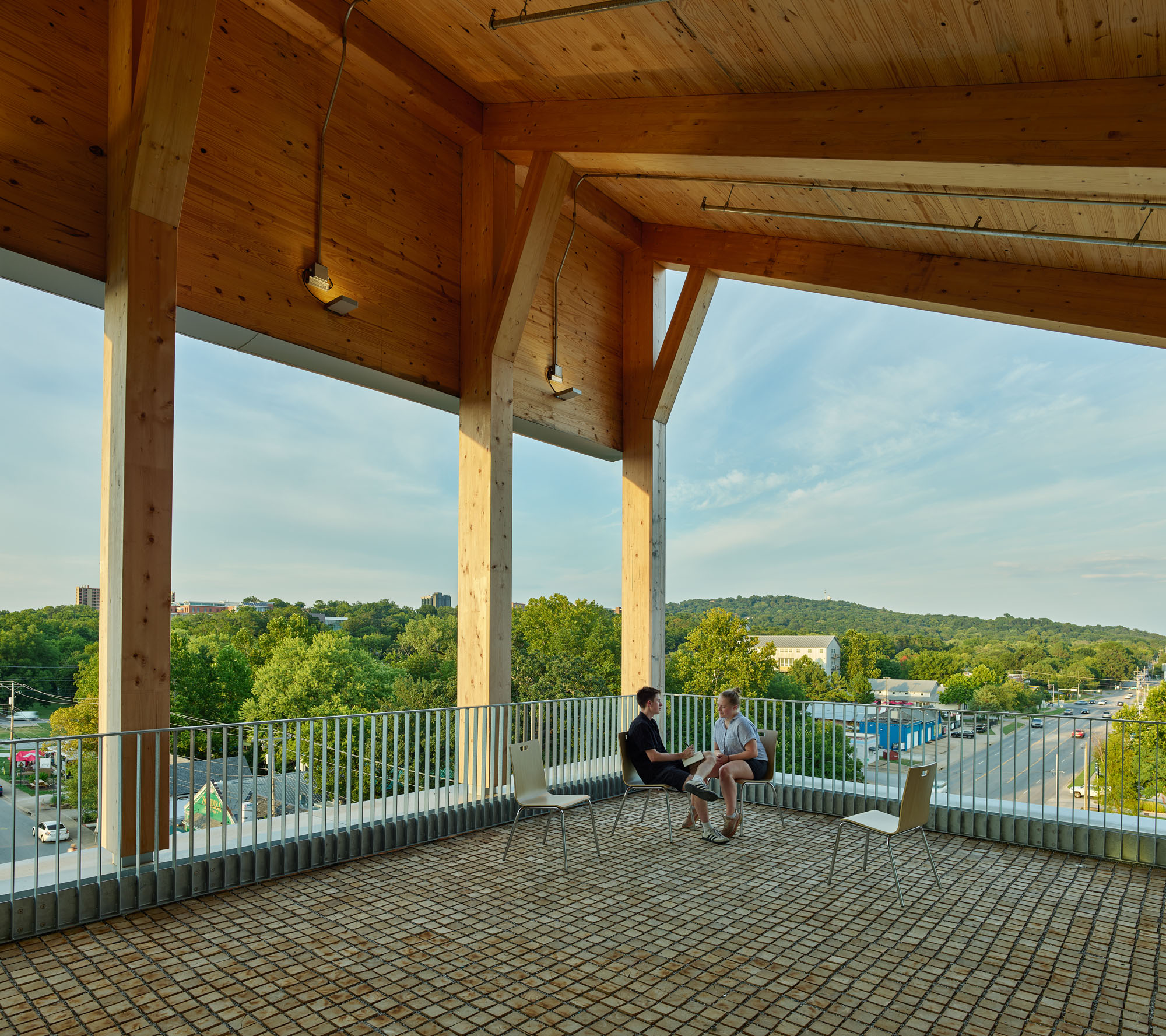 〈アンソニー・ティンバーランズ・センター(Anthony Timberlands Center)〉グラフトン・アーキテクツ(Grafton Architects)