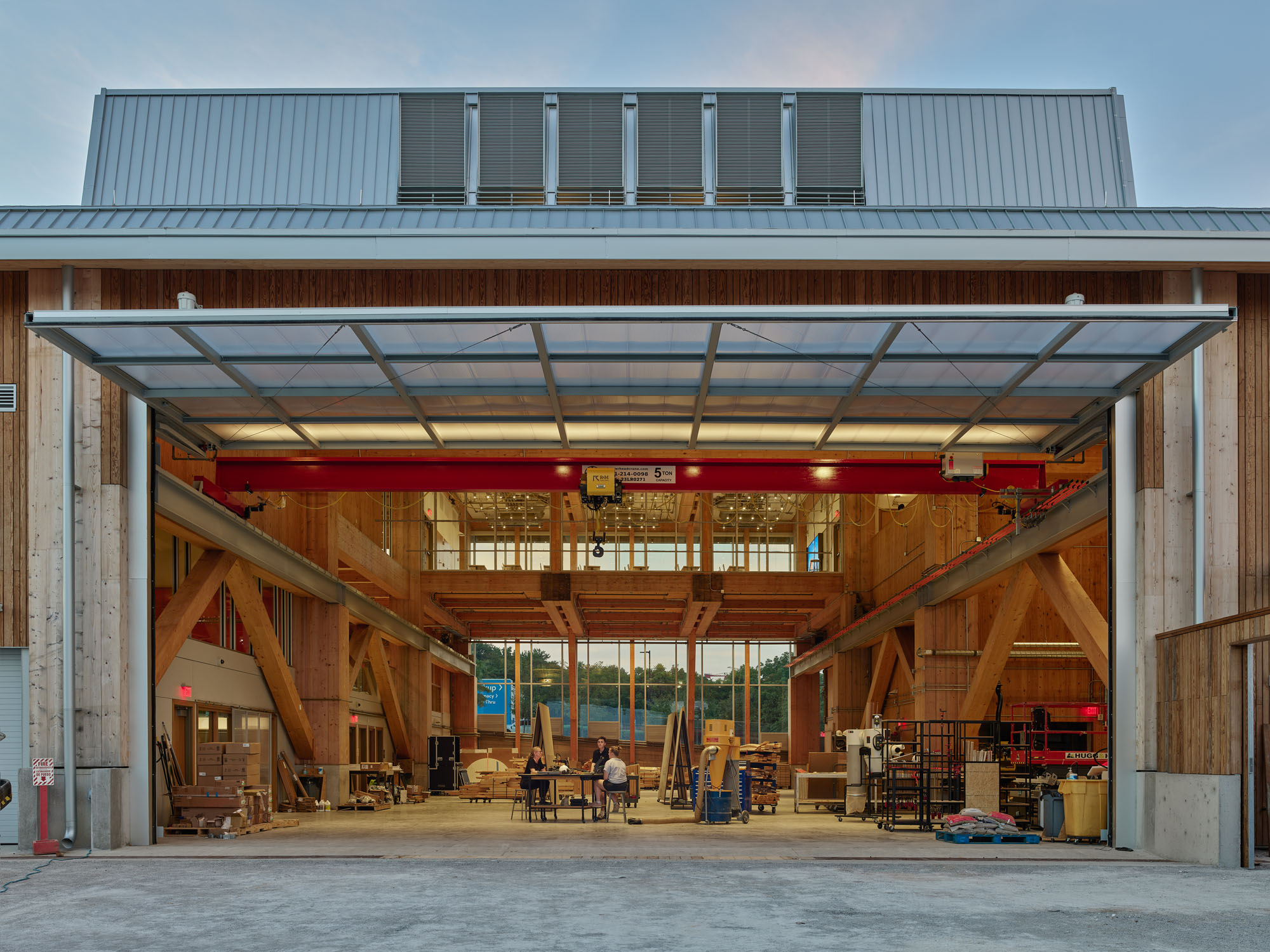 〈アンソニー・ティンバーランズ・センター(Anthony Timberlands Center)〉グラフトン・アーキテクツ(Grafton Architects)