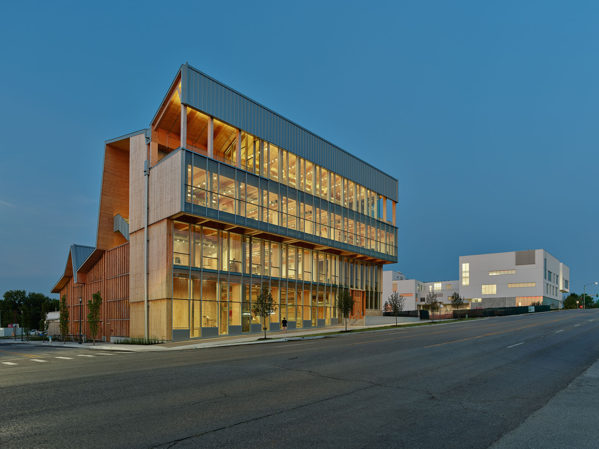 〈アンソニー・ティンバーランズ・センター(Anthony Timberlands Center)〉グラフトン・アーキテクツ(Grafton Architects)