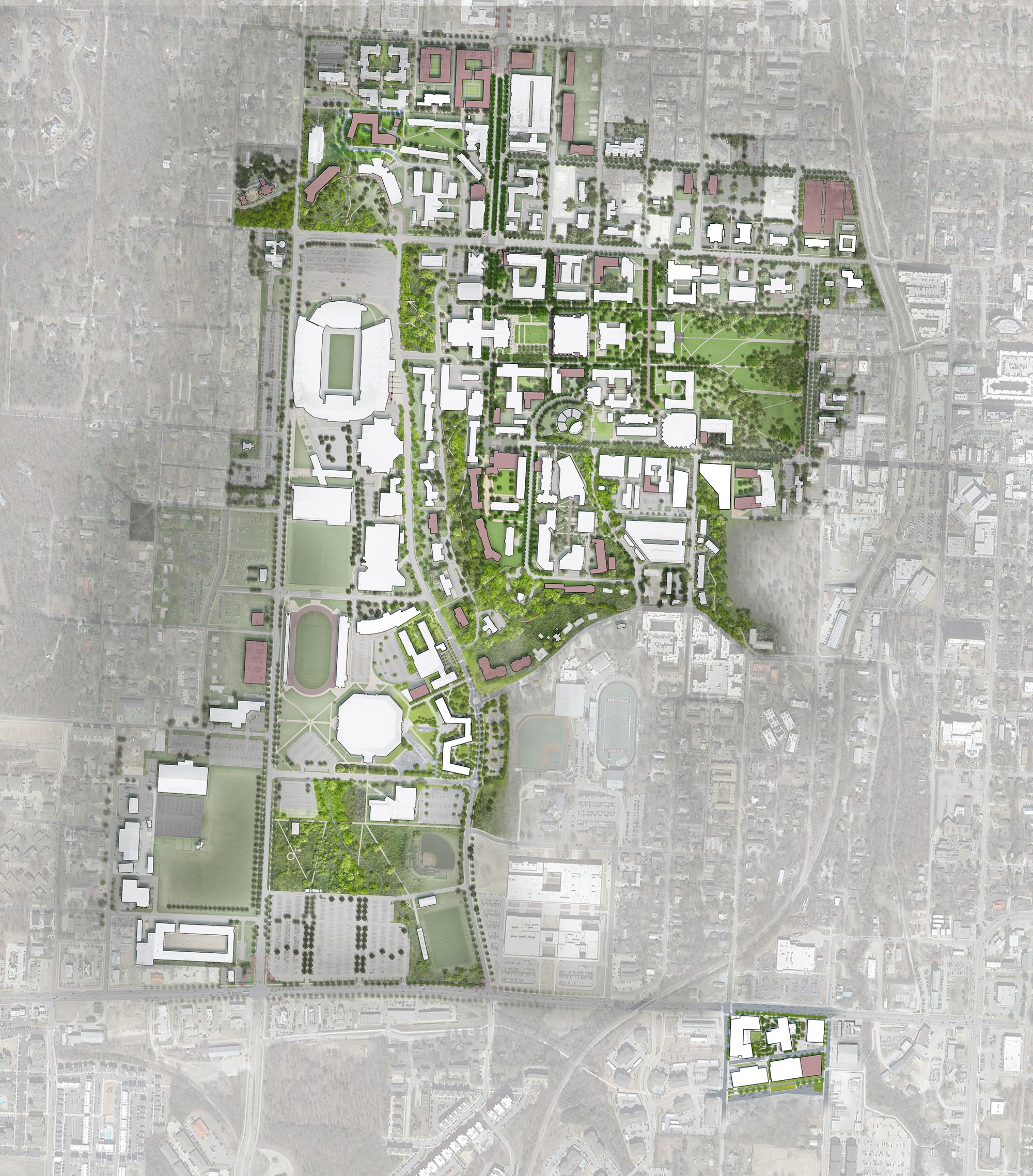 〈アンソニー・ティンバーランズ・センター(Anthony Timberlands Center)〉グラフトン・アーキテクツ(Grafton Architects)