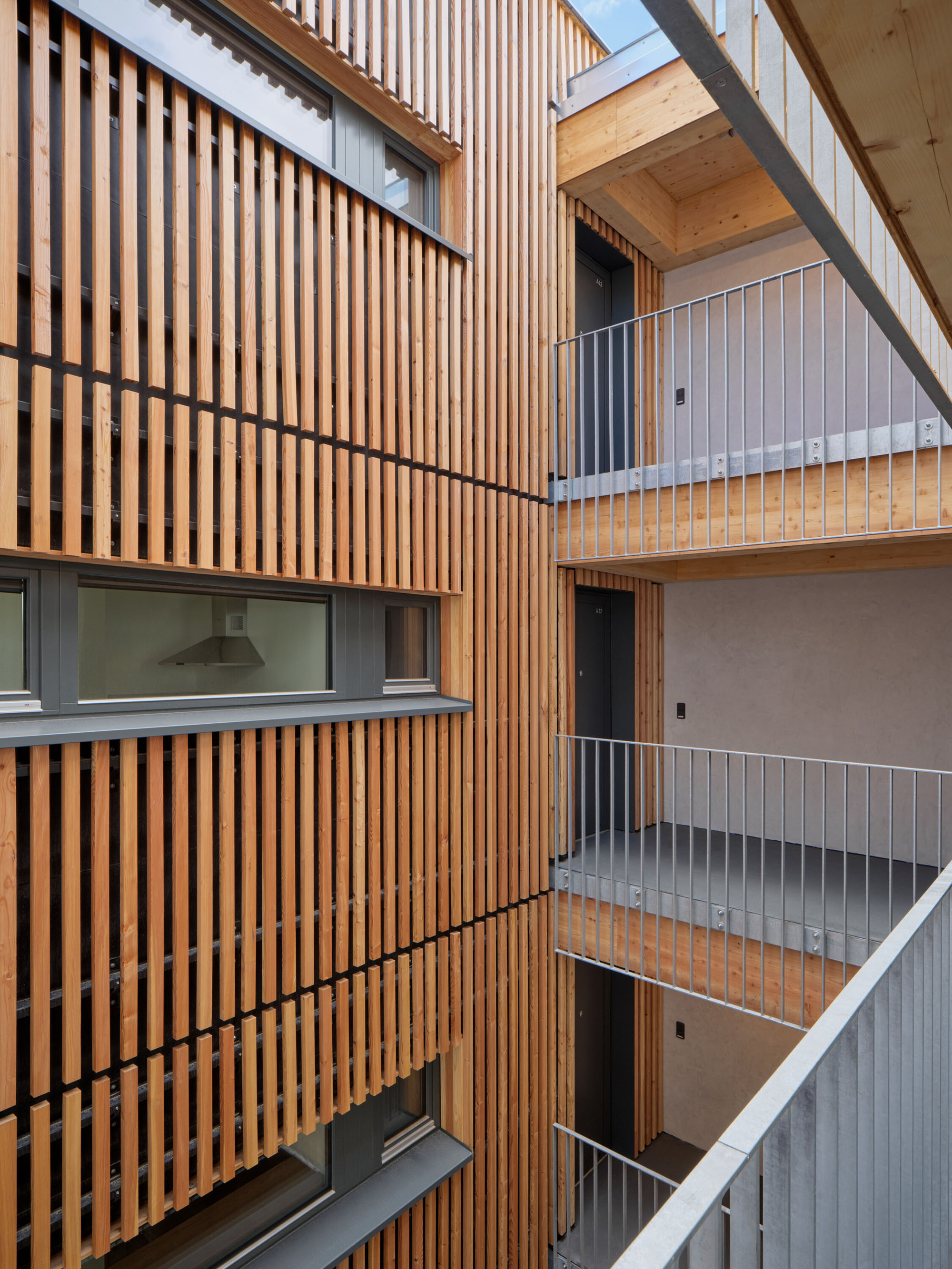 〈ズダル・ウッドハウジング(Zdar Wooden Housing)〉Kuba & Pilař architekti