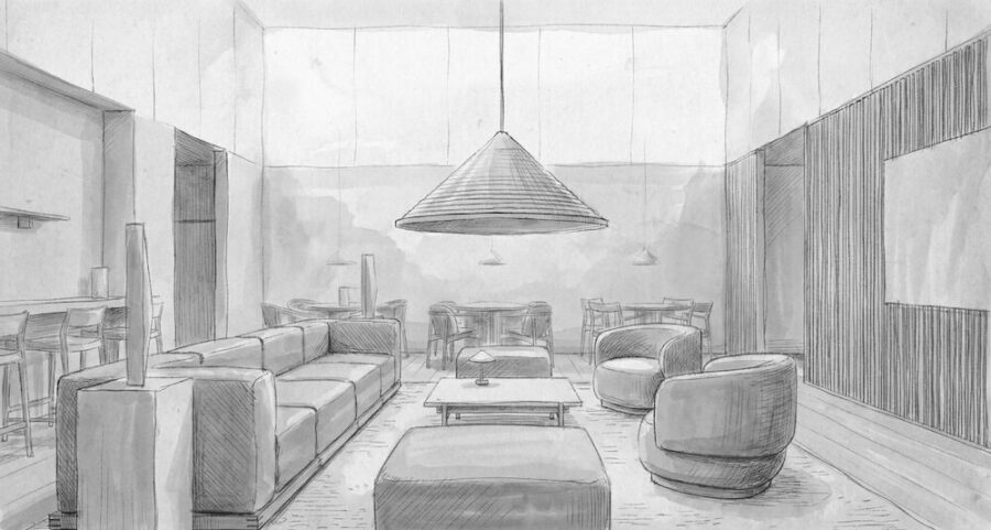 家具と光、素材が静かに調和する「架空のホテルの情景」　Karimoku Caseが示す「A Thoughtful Stay」