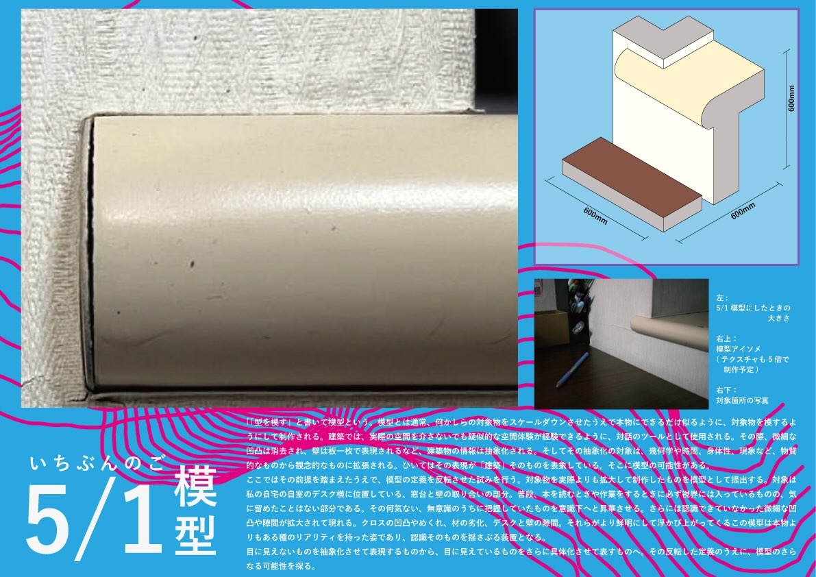 WHAT MUSEUM企画展「波板と珊瑚礁 ‐ 建築を遠くに投げる八の実践」関連 模型コンペティション 受賞作品