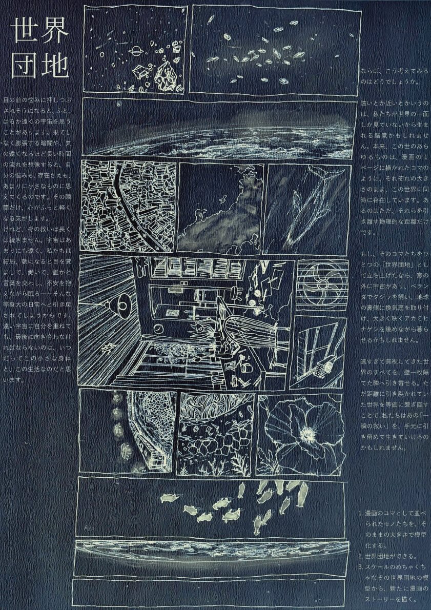 WHAT MUSEUM企画展「波板と珊瑚礁 ‐ 建築を遠くに投げる八の実践」関連 模型コンペティション 受賞作品