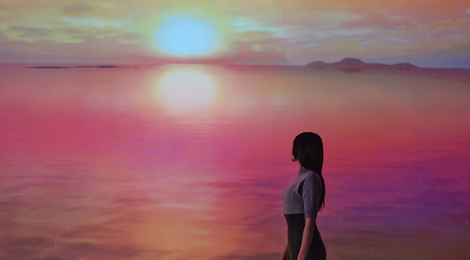 日本科学未来館 没入型インスタレーション イメージ