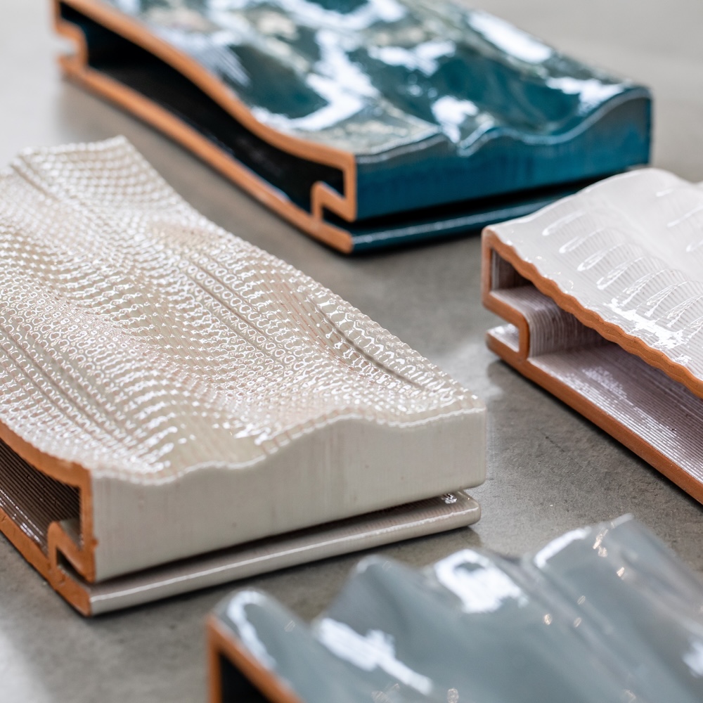 SaloneSatellite Award Second prize IOUS Studio3DP Ceramic Tiles ©︎Salone del Mobile.Milano 2026