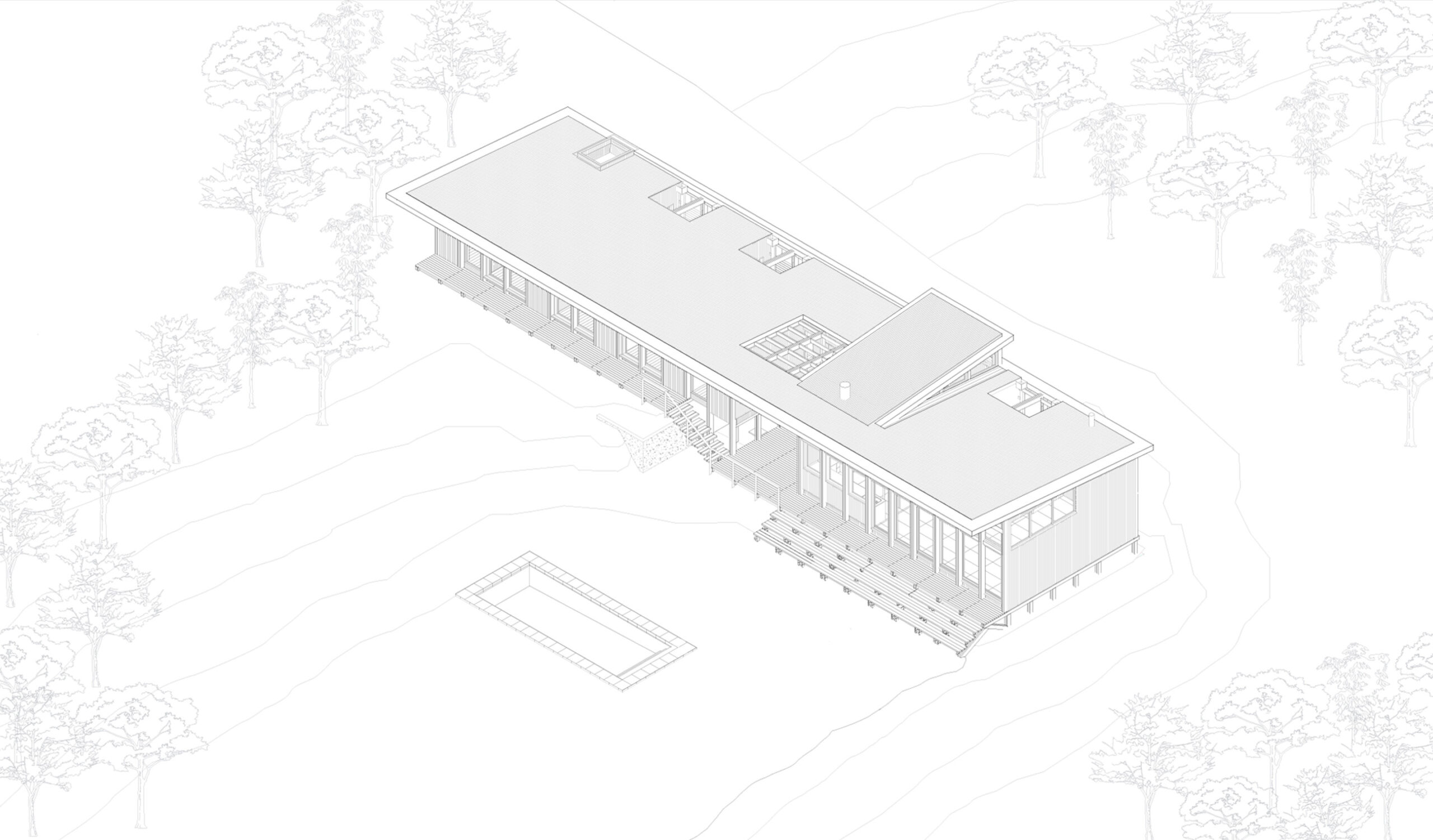 〈LOS PINOS HOUSE〉ESPIRAL ARQUITECTOS