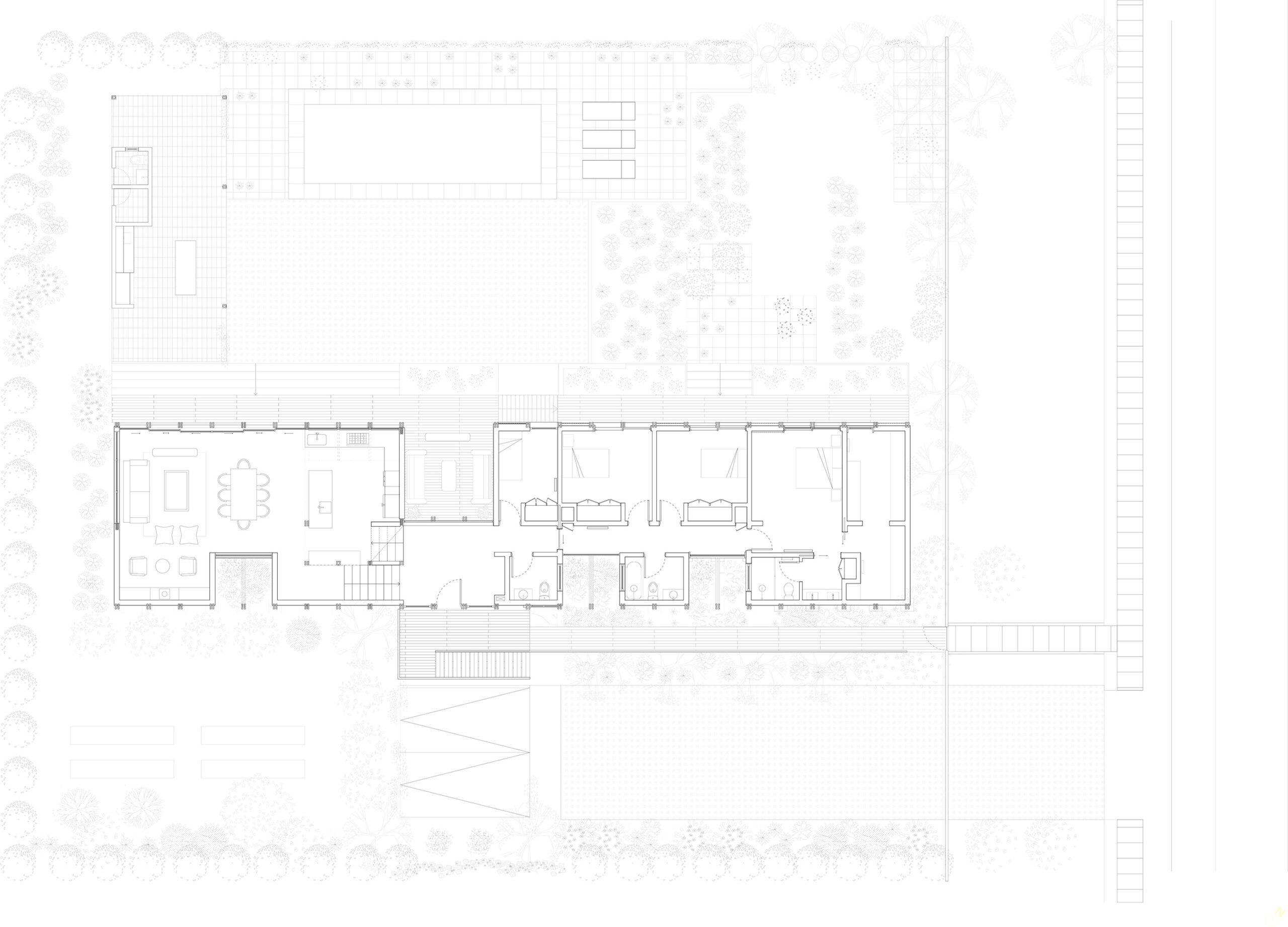 〈LOS PINOS HOUSE〉ESPIRAL ARQUITECTOS
