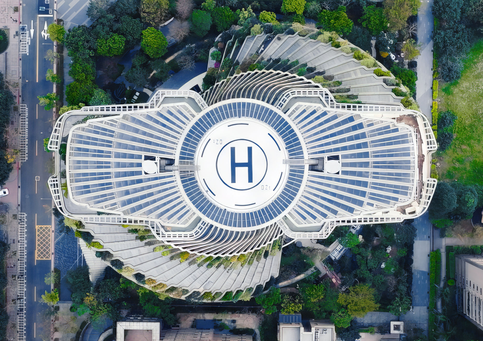 〈タオ・ジュ・イン・ユアン（Tao Zhu Yin Yuan）〉ヴィンセント・カレボー・アーキテクチャー（Vincent Callebaut Architectures）