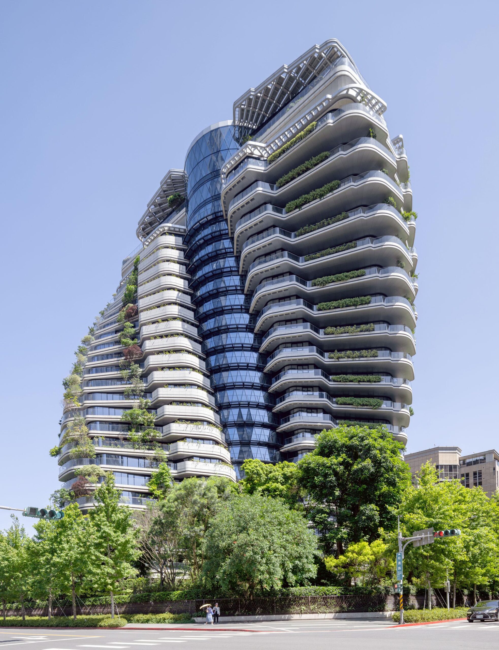 〈タオ・ジュ・イン・ユアン（Tao Zhu Yin Yuan）〉ヴィンセント・カレボー・アーキテクチャー（Vincent Callebaut Architectures）