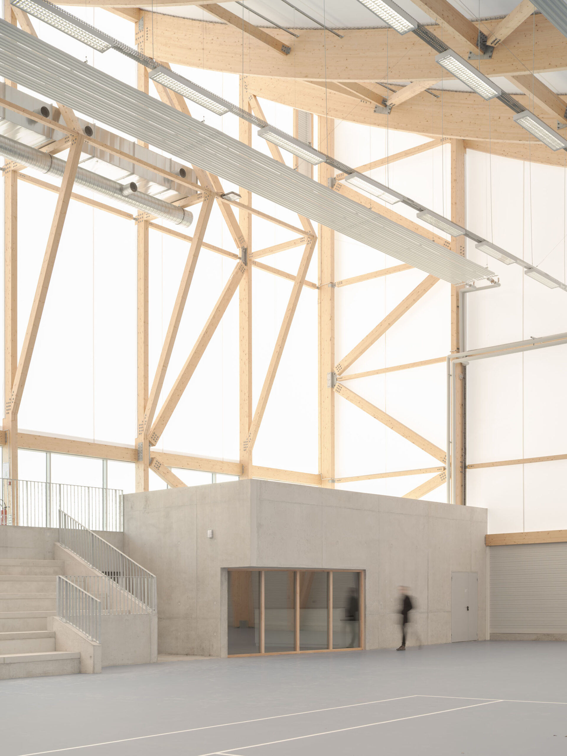 〈マリー＝ジョゼ・ペレック＆ジョセフィン・ベイカー スポーツ・文化センター（Sports and Culture Center Marie-Jose Perec and Josephine Baker）〉Onze04 アーキテクツ（Onze04 Architectes）