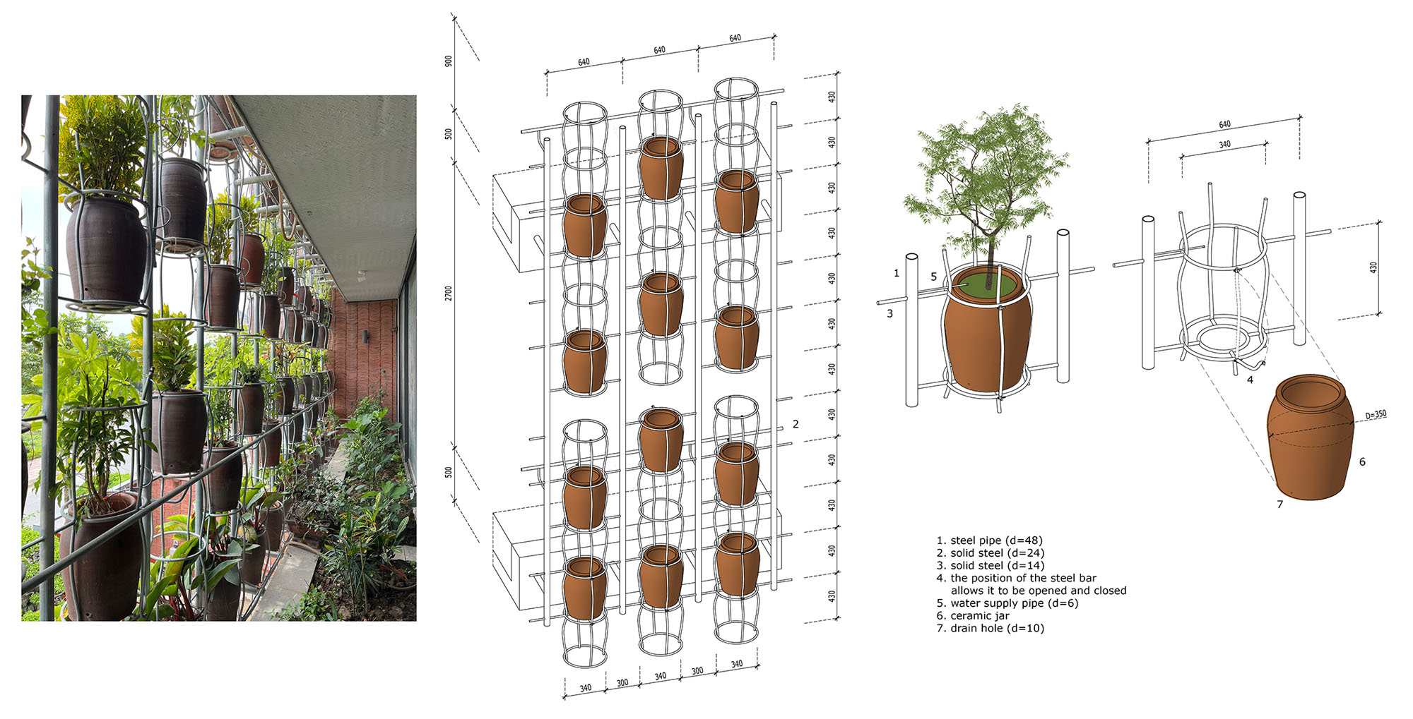 〈フライング・ベジテーション（Flying Vegetation）〉H&Pアーキテクツ（H&P Architects）