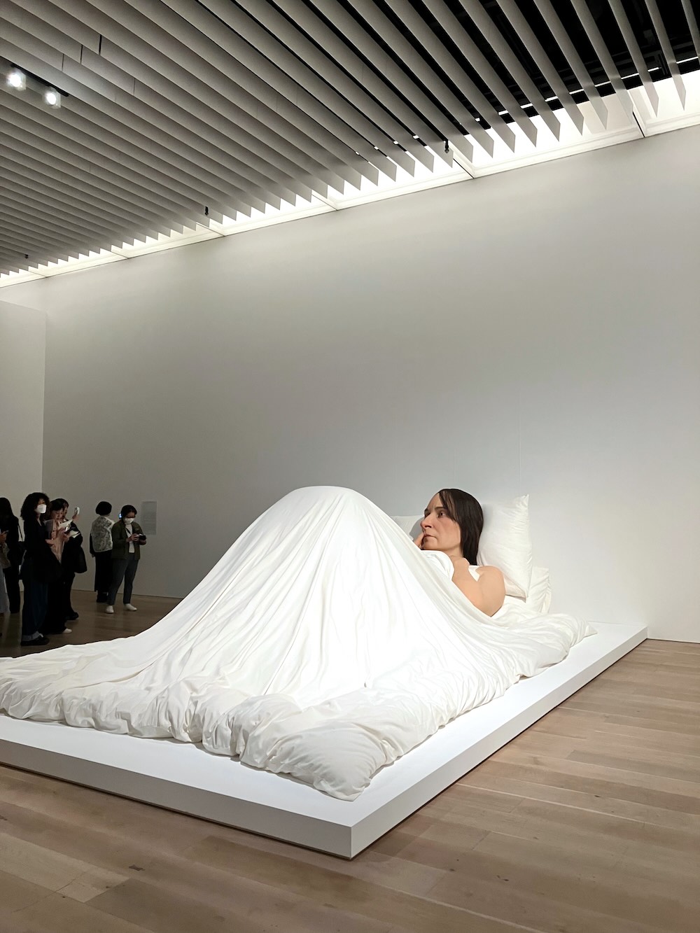森美術館「ロン・ミュエク展」会場風景