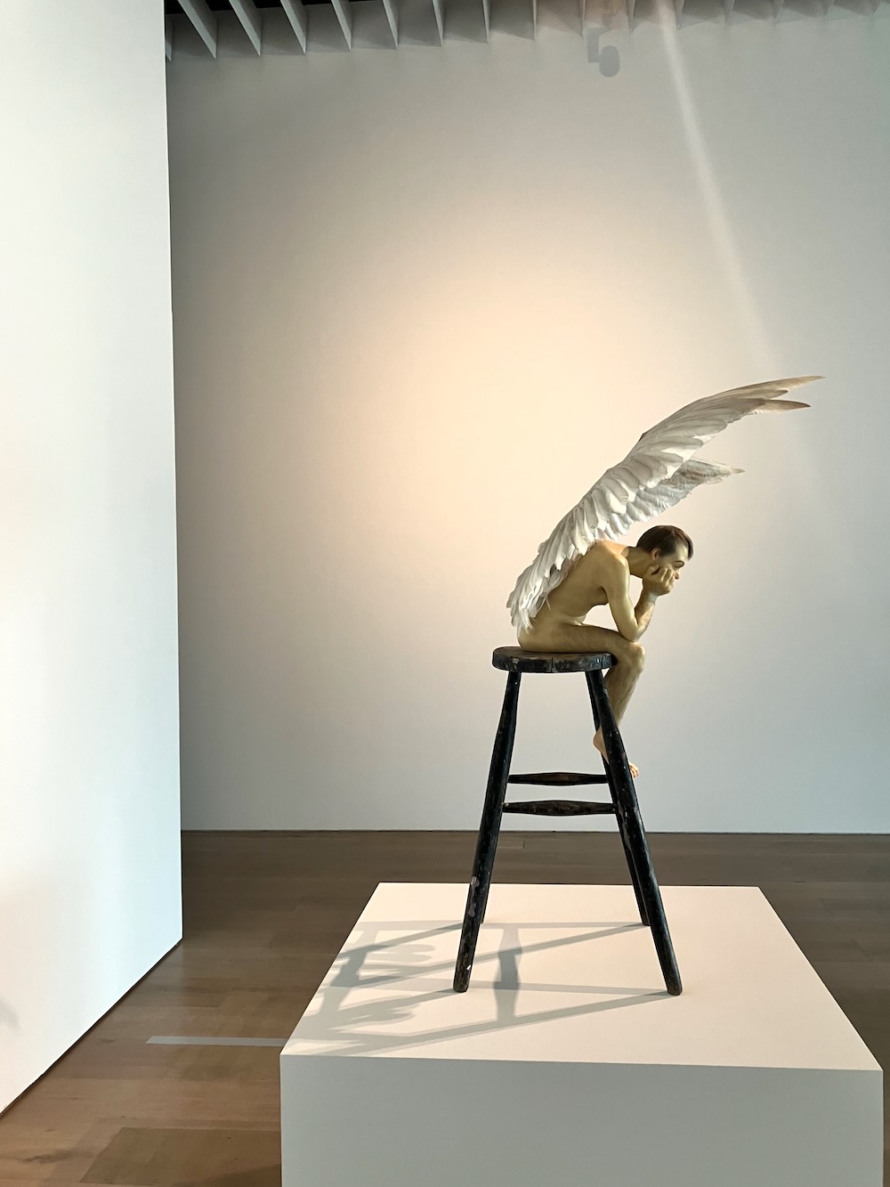 森美術館「ロン・ミュエク展」会場風景