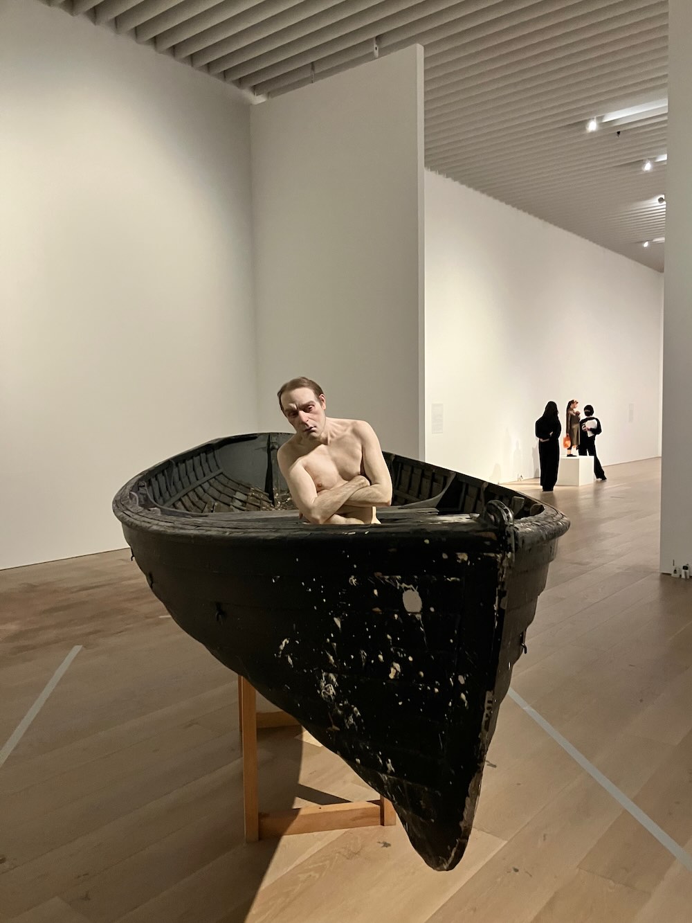 森美術館「ロン・ミュエク展」会場風景