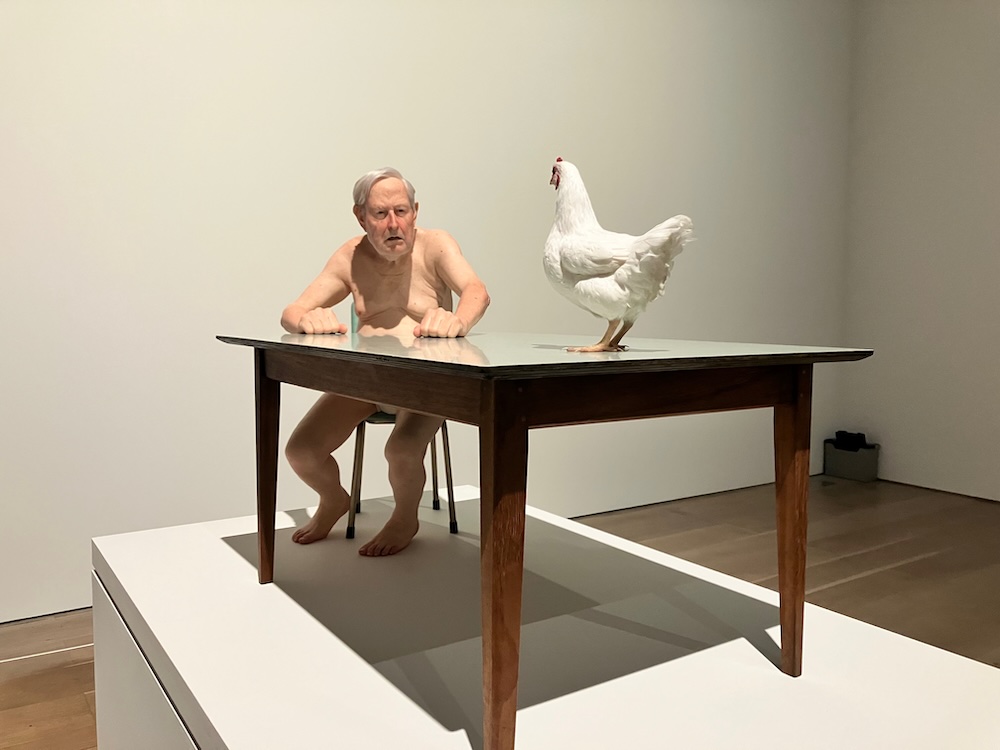 森美術館「ロン・ミュエク展」会場風景