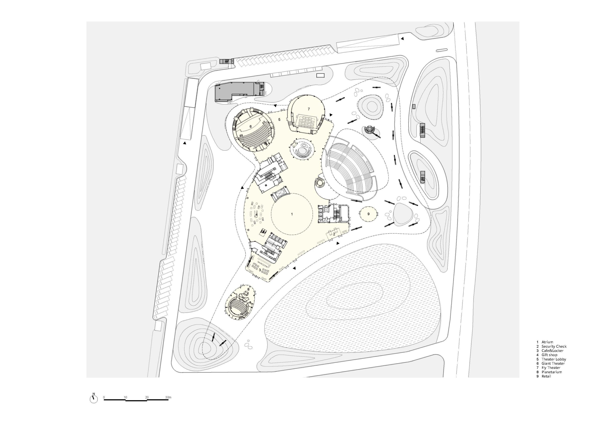 〈海南科技館（The Hainan Science Museum）〉マー・ヤンソン（Ma Yansong）、MADアーキテクツ（MAD Architects）