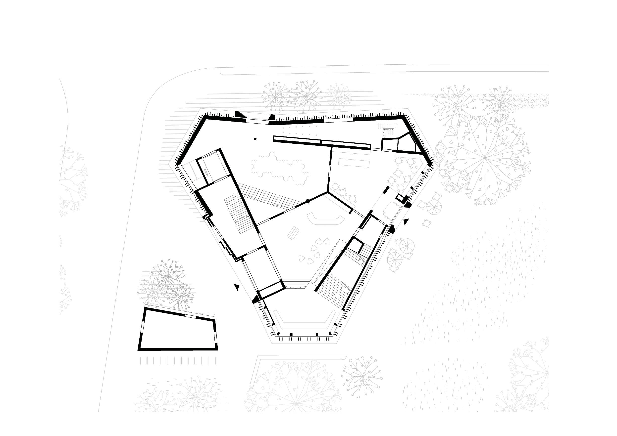 〈キンダークンストラボ(KinderKunstLabor)〉シェンカー・サルヴィ・ウェーバー・アーキテクツ(Schenker Salvi Weber Architekten)