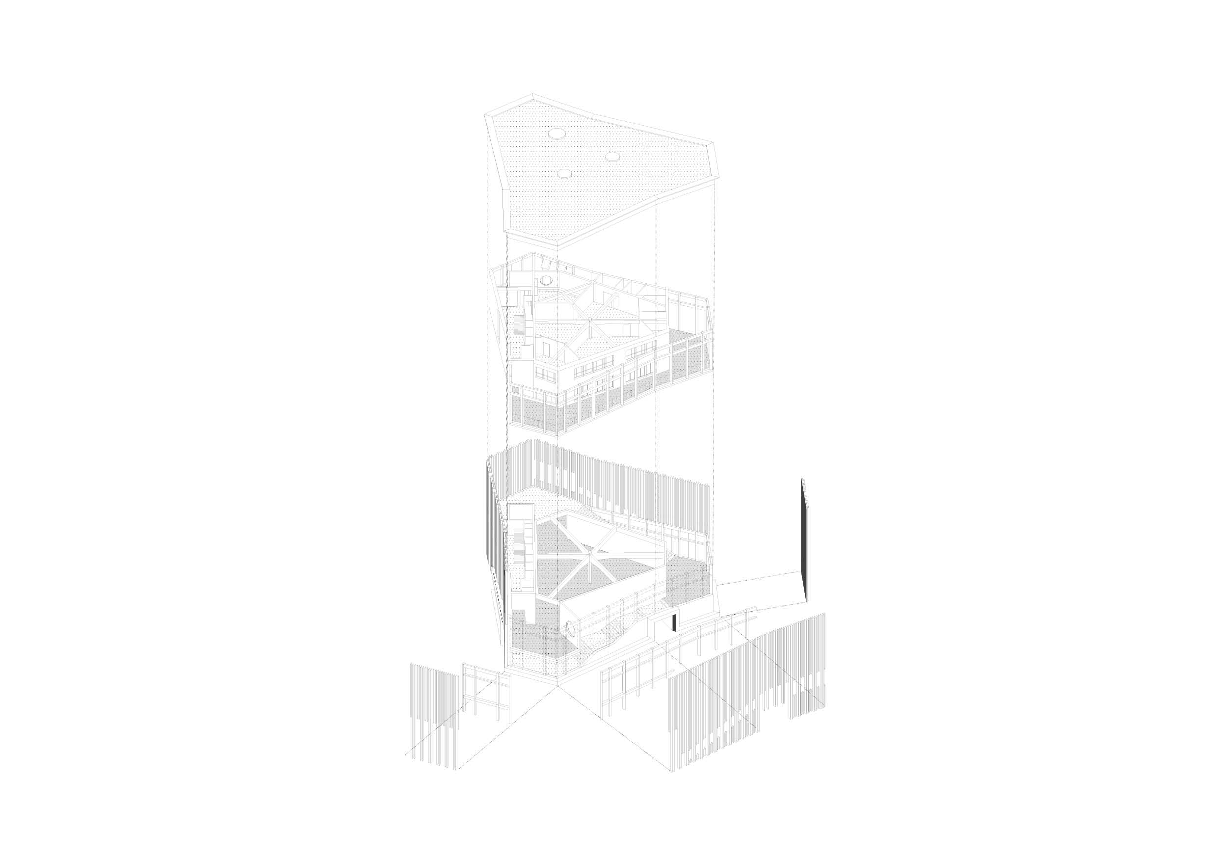 〈キンダークンストラボ(KinderKunstLabor)〉シェンカー・サルヴィ・ウェーバー・アーキテクツ(Schenker Salvi Weber Architekten)